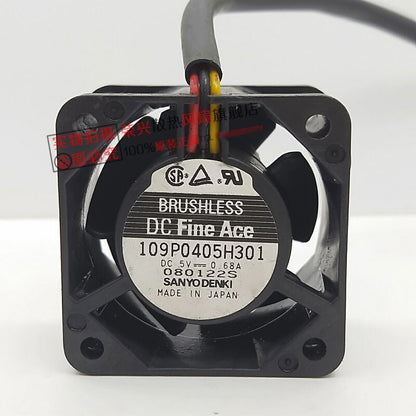 Sanyo 109P0405H3031 4cm 4028 5V 0.68A high air volume fan