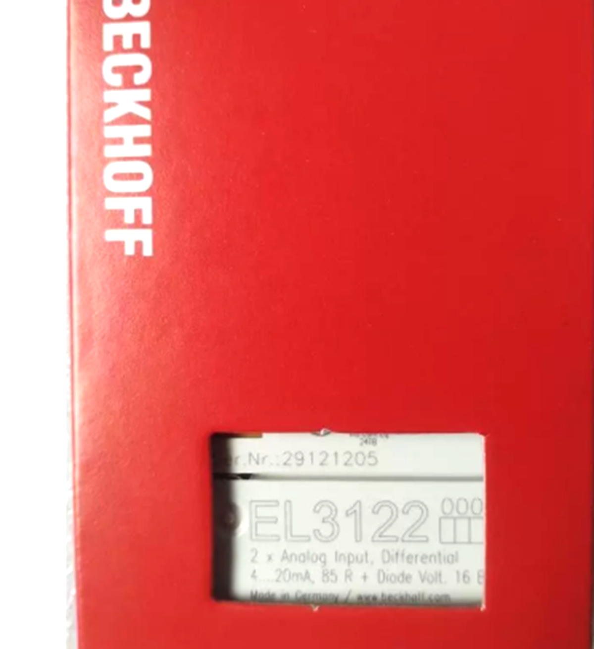 new BECKHOFF EL3122 PLC Module, industrial automation control system, high performance module for industrial applications - BECKHOFF
