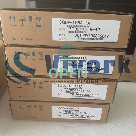 1PCS Yaskawa SGDV-1R6A11A SERVO DRIVE 3-PHASE 200-230VAC 50/60HZ