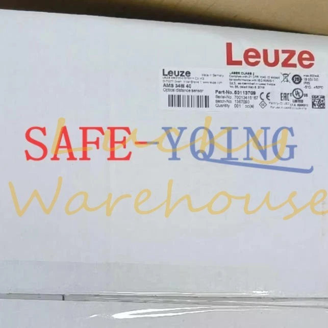 One leuze 50113709 AMS 348i 40 distance measuring sensor