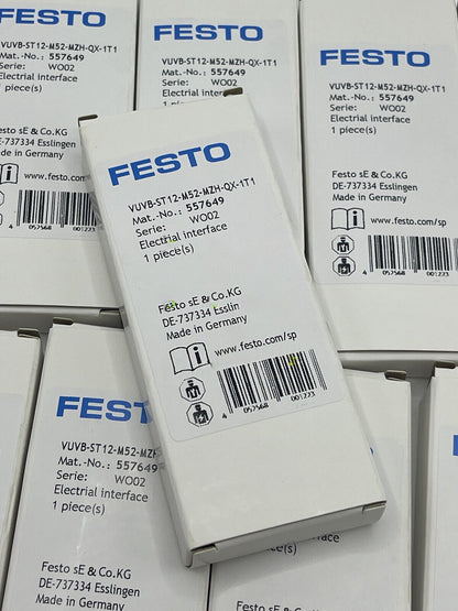 new 1Pcs FESTO solenoid valve VUVB-ST12-M52-MZH-QX-1T1 557649 - FESTO