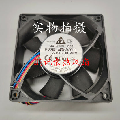 Delta AFB1248GHE 48V 0.9A 12038 12cm 4-wire fan