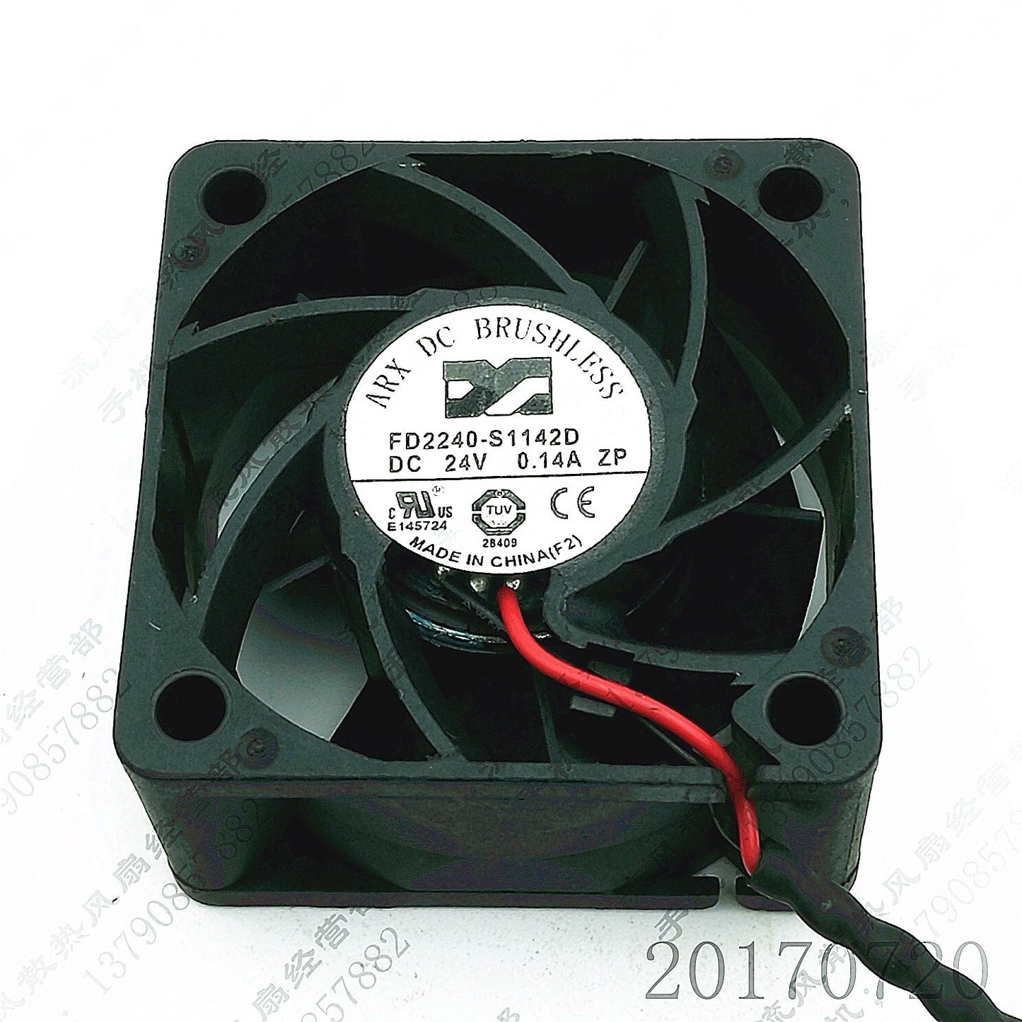 ARX FD2240S-1142D 4020 DC24V 0.14A 4CM 2-wire Inverter Cooling Fan