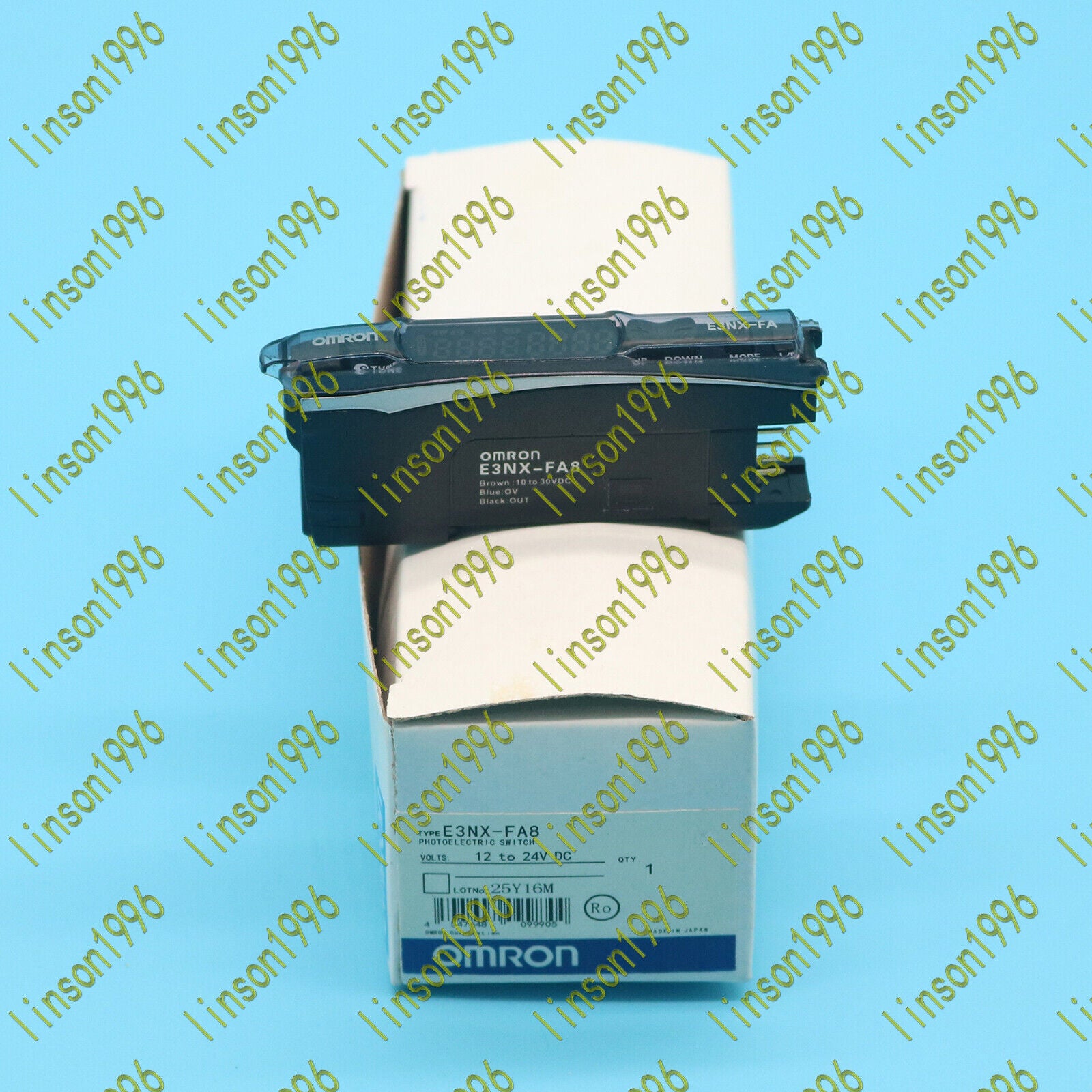 Omron E3NX-FA8 Fiber Optic Amplifier In Box 1-Year Warranty - OMRON