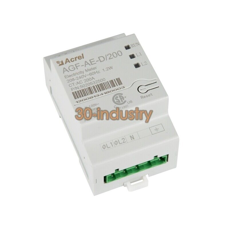 1PCS New Guide Rail Smart Meter AGF-AE-D200 Photovoltaic Inverter - AGF