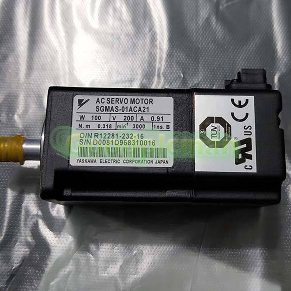YASKAWA SGMAS-01ACA21 Servo Motor 1Pcs/