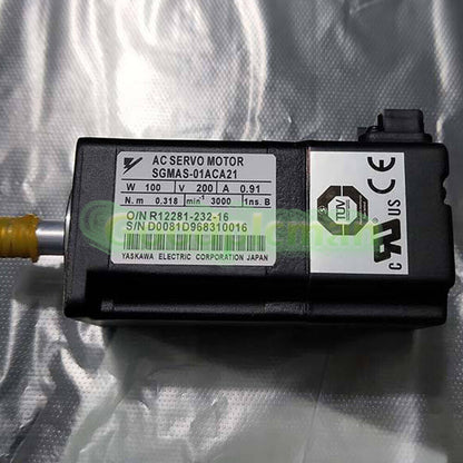 YASKAWA SGMAS-01ACA21 Servo Motor 1Pcs/