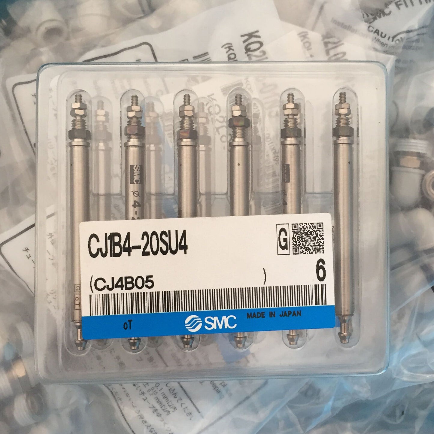 6pcs SMC CJ1B4-20SU4 CJ1B420SU4 Micro Cylinder Free Shipping