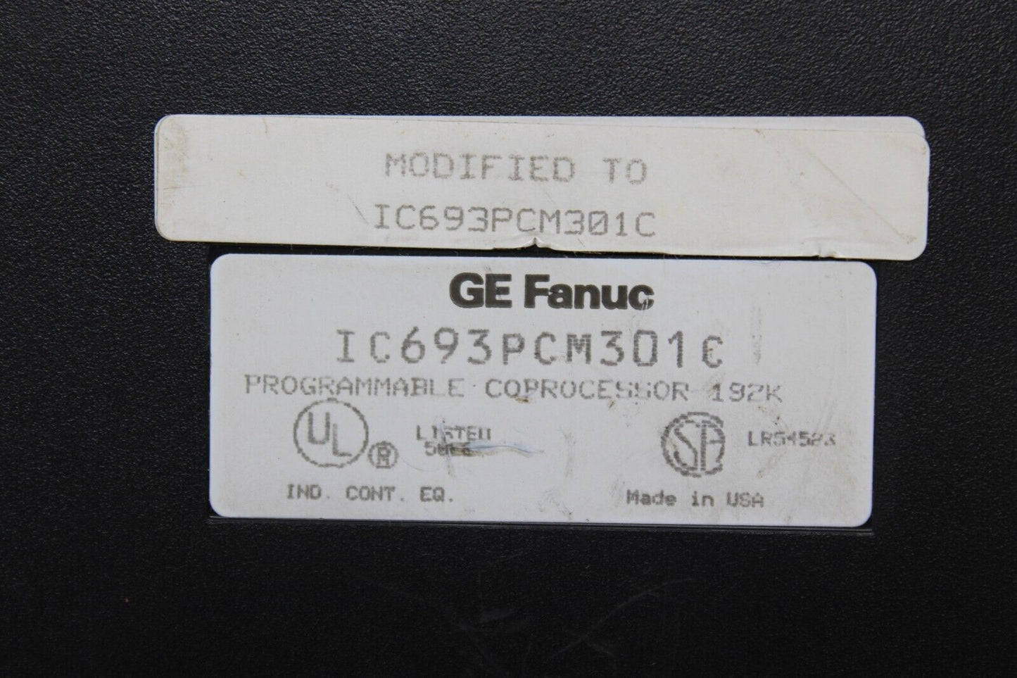used Fanuc IC693PCM301C Coprocessor *No Cover - KOEED