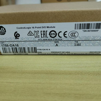 NEW Allen-Bradley AB 1756-OA16 SER A ControlLogix 16 Point Module - ALLEN-BRADLEY