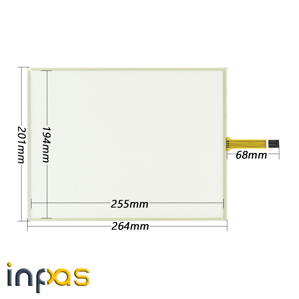 For SCN-1210-4W-TFT-0822 Touch screen glass panel Microinnovation