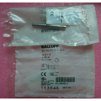 1PC Balluff BES 516-371-G-S49-C Proximity Switch Sensor Fast - BALLUFF