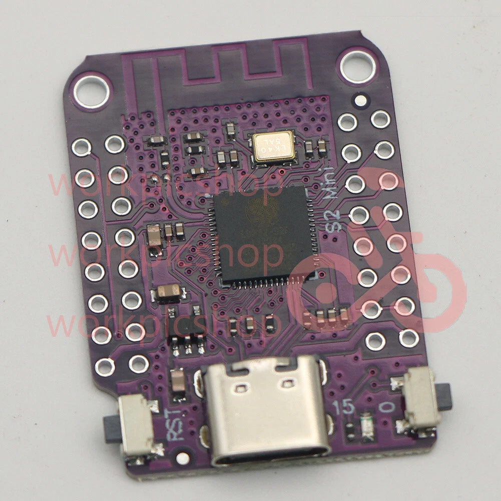 10PCS ESP32 S2 Mini WIFI IOT Board ESP32-S2 4MB FLASH 2MB PSRAM For Arduino