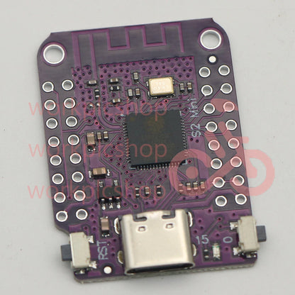 10PCS ESP32 S2 Mini WIFI IOT Board ESP32-S2 4MB FLASH 2MB PSRAM For Arduino