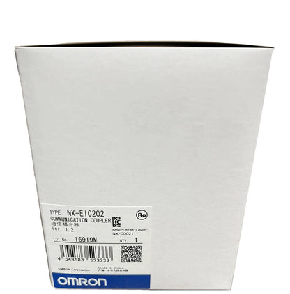 OMRON NX-EIC202 Coupler Module New In Box - OMRON