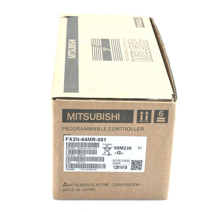 Mitsubishi Melsec FX2N-64MR-001 PLC Module | High Precision Control System | 4I/6O Module | 64MB Storage | With Ethernet and Modbus Communication - MITSUBISHI