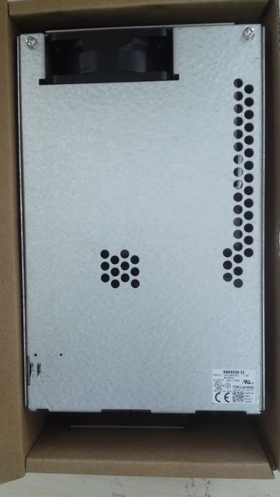 new 1pcs TDK-LAMBDA Power Supply RWS600B-24 Laser Power Supply 24V 25A - TDK-LAMBDA