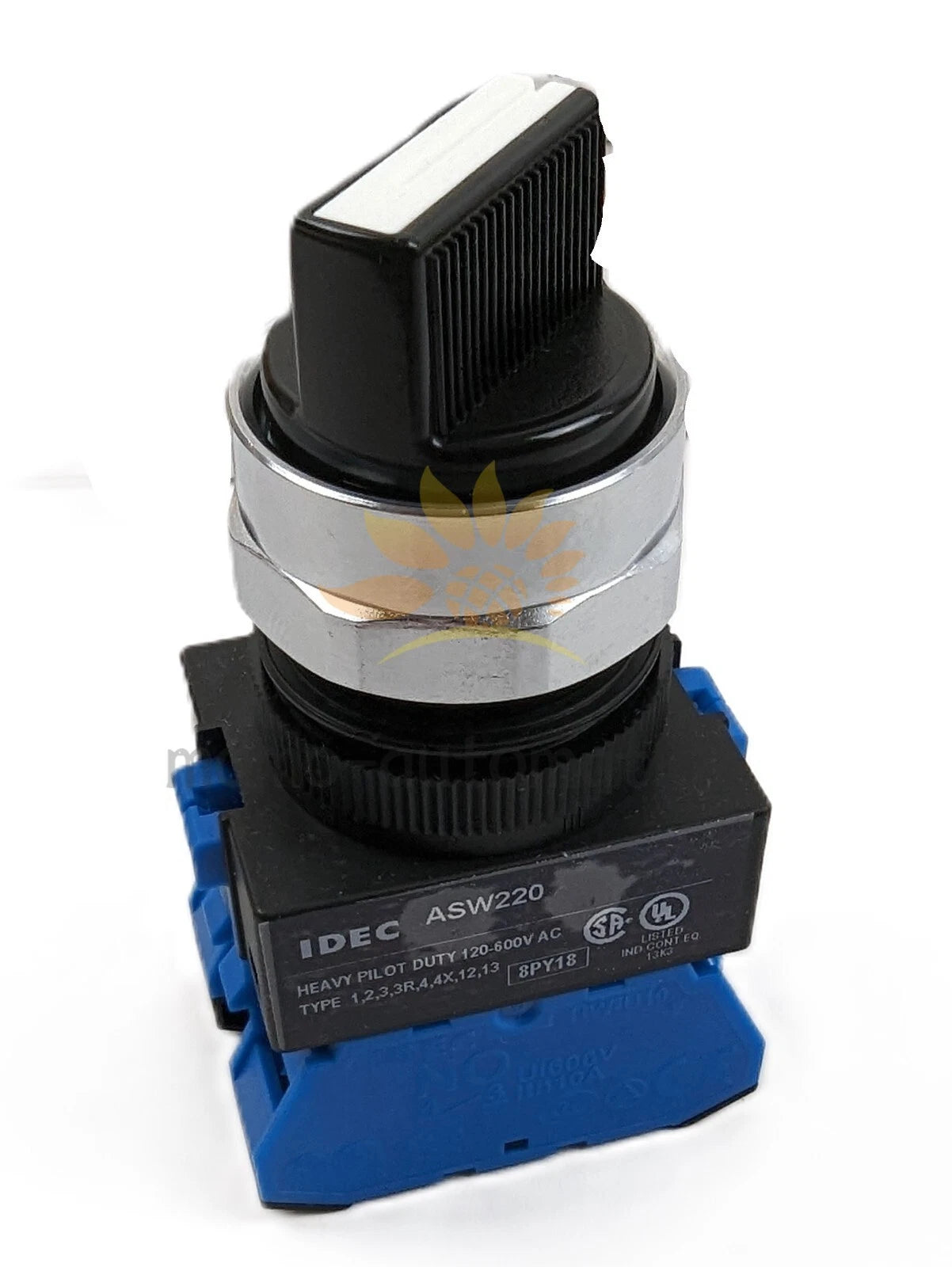 1PCS IDEC ASW220 Selector Switch 2-Position Maintained 2NO Panel Mnt 22mm