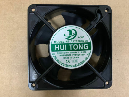 new 1PC HUITONG HT-A12038D220 220-240V 12038 0.1-0.16A Cabinet Cooling Fan