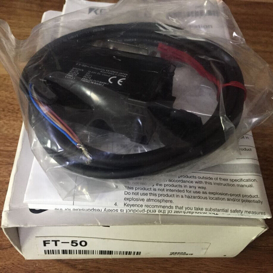 ONE KEYENCE Temperature Sensor Controller FT-50 - ONE KEYENCE