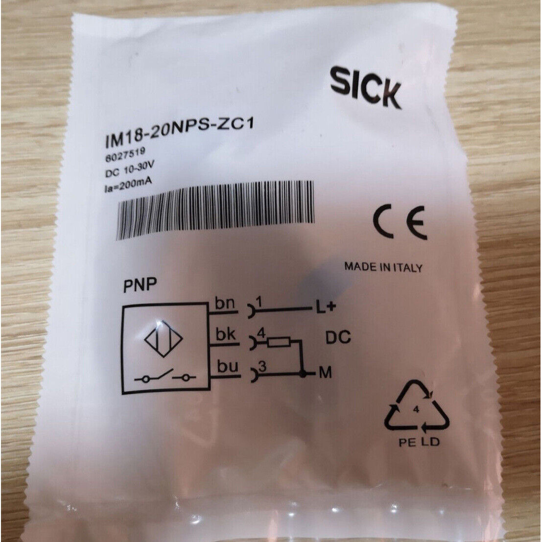 SICK Proximity Sensor IM18-20NPS-ZC1 Fast - SICK
