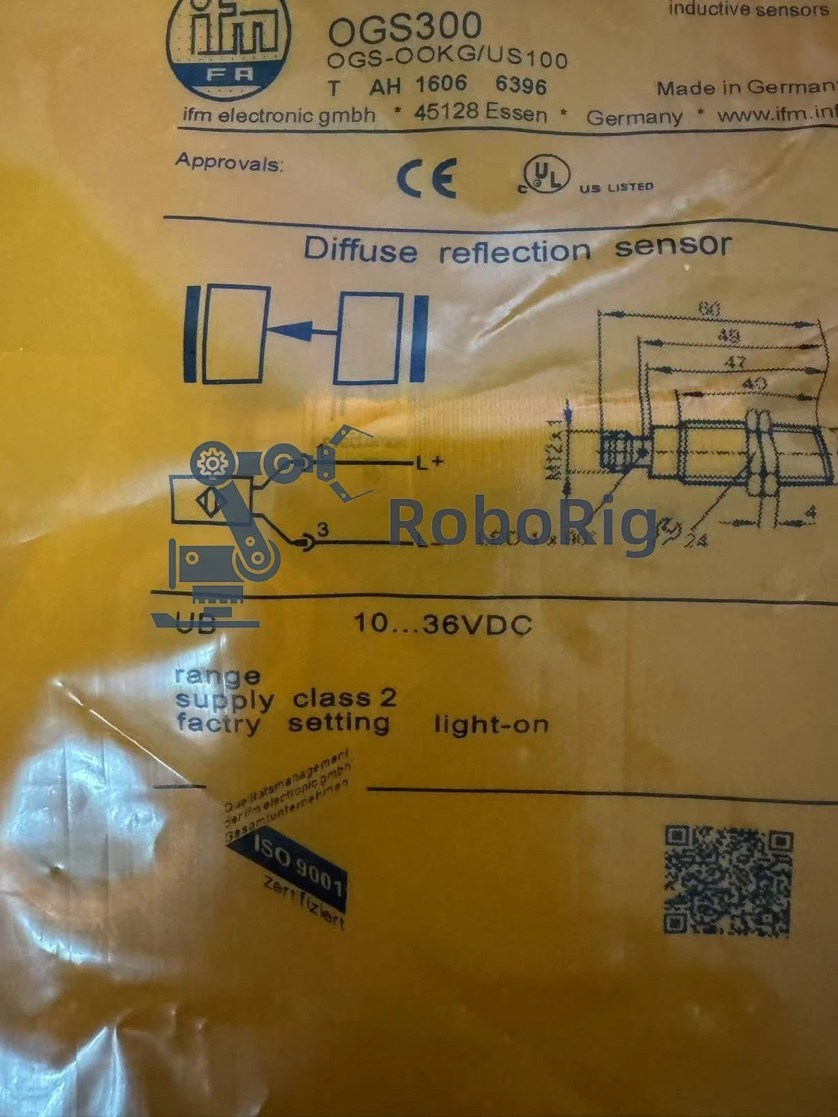 1PC IFM OGS300 Photoelectric switch sensor Fast delivery