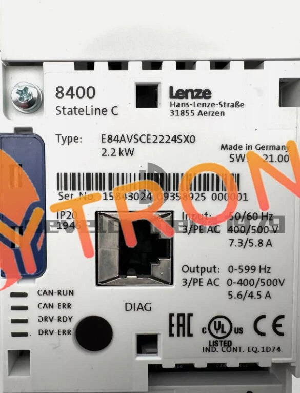 1PCS LENZE inverter E84AVSCE2224SX0