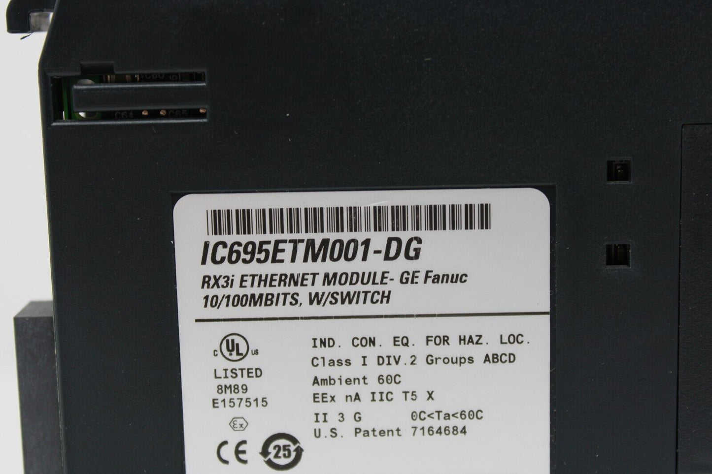used GE Fanuc IC695ETM001-DG Ethernet Module - GE