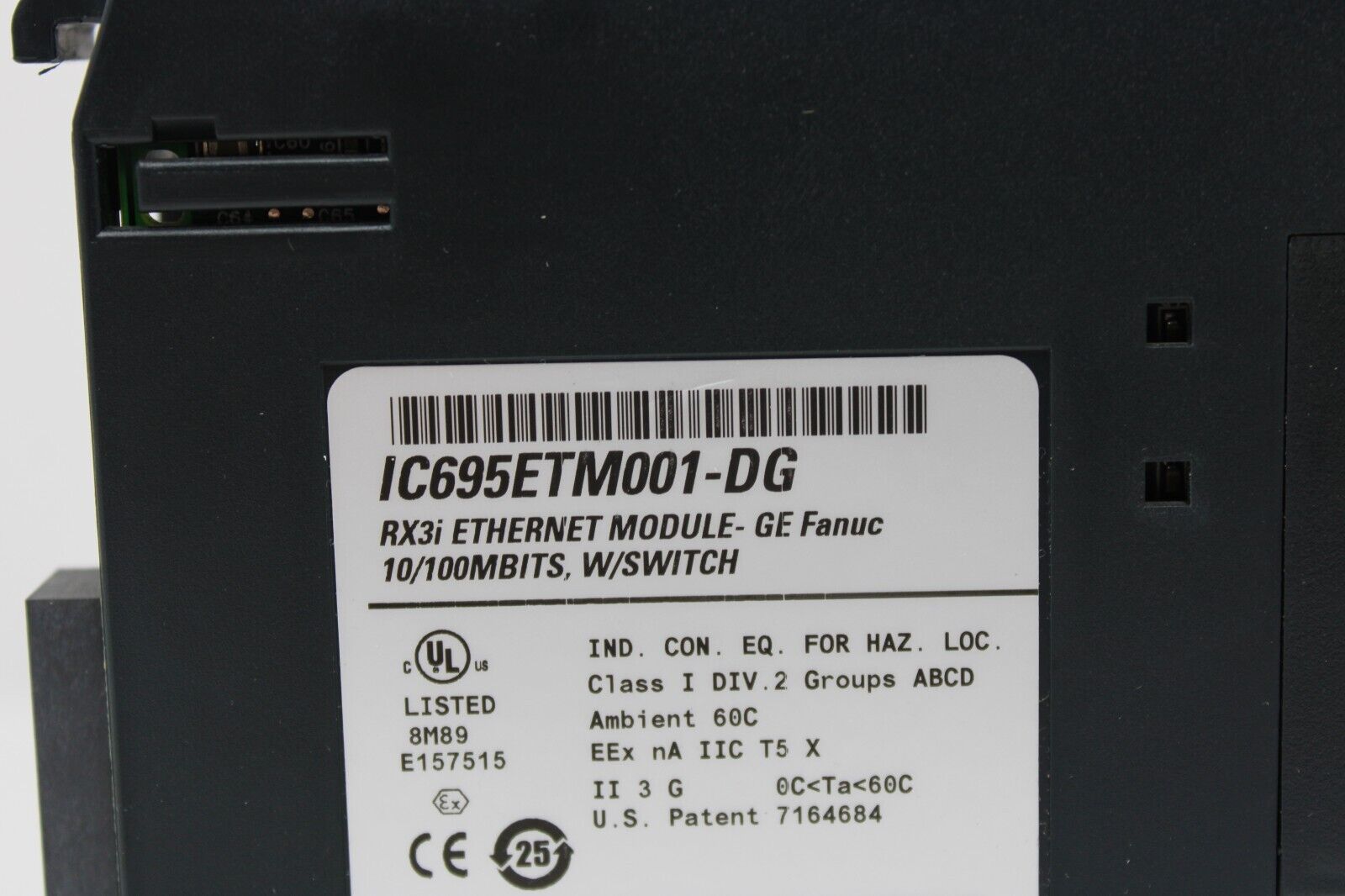 used GE Fanuc IC695ETM001-DG Ethernet Module - GE