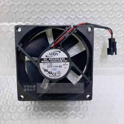 ADDA AD0824UB-Y51 8032 DC24V 0.18A 8CM 2-Pin Inverter Cooling Fan