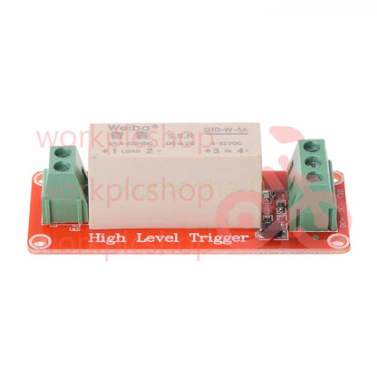 1 Channel SSR Solid State Relay High-low Trigger 5A 3-32V