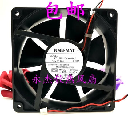 NMB 4715KL-04W-B40 12038 DC24V 0.9A 12CM 2-Pin Inverter Cooling Fan