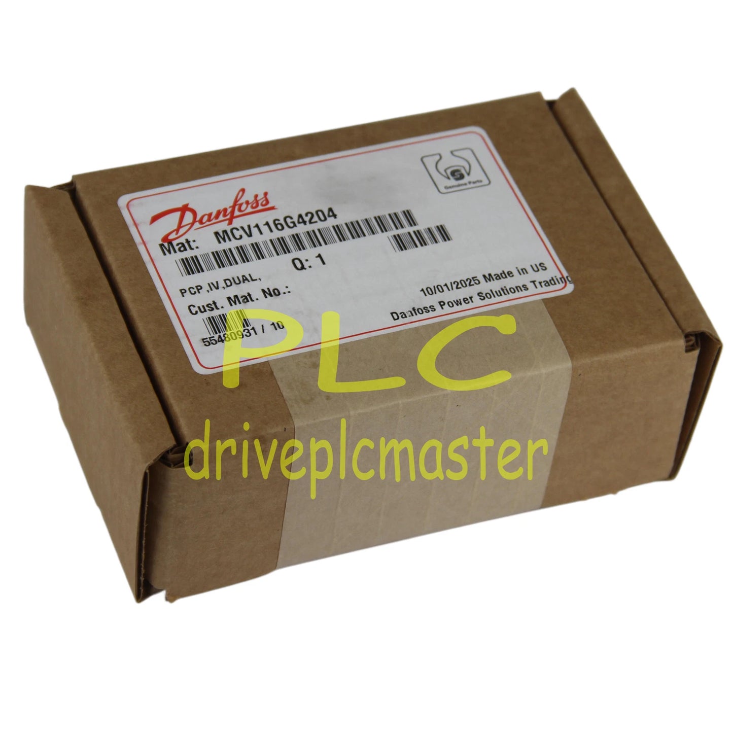 MCV116G4204 Danfoss pressure control pilot #dr