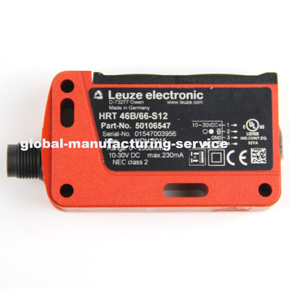 LEUZE HRT 46B 66-S12 Diffuse Reflective Sensor - New In Box - LEUZE