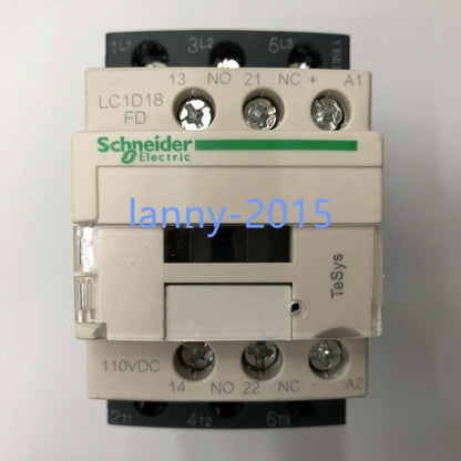 new 1PC DC contactor LC1D18FDC DC110V - ABZU COMPONENTS