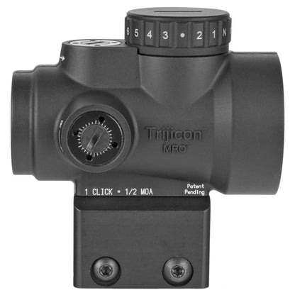 TRIJICON 1x25 MRO HD 68 MOA Reticle w/ 2.0 MOA Dot; Full Co-Witness AC32068