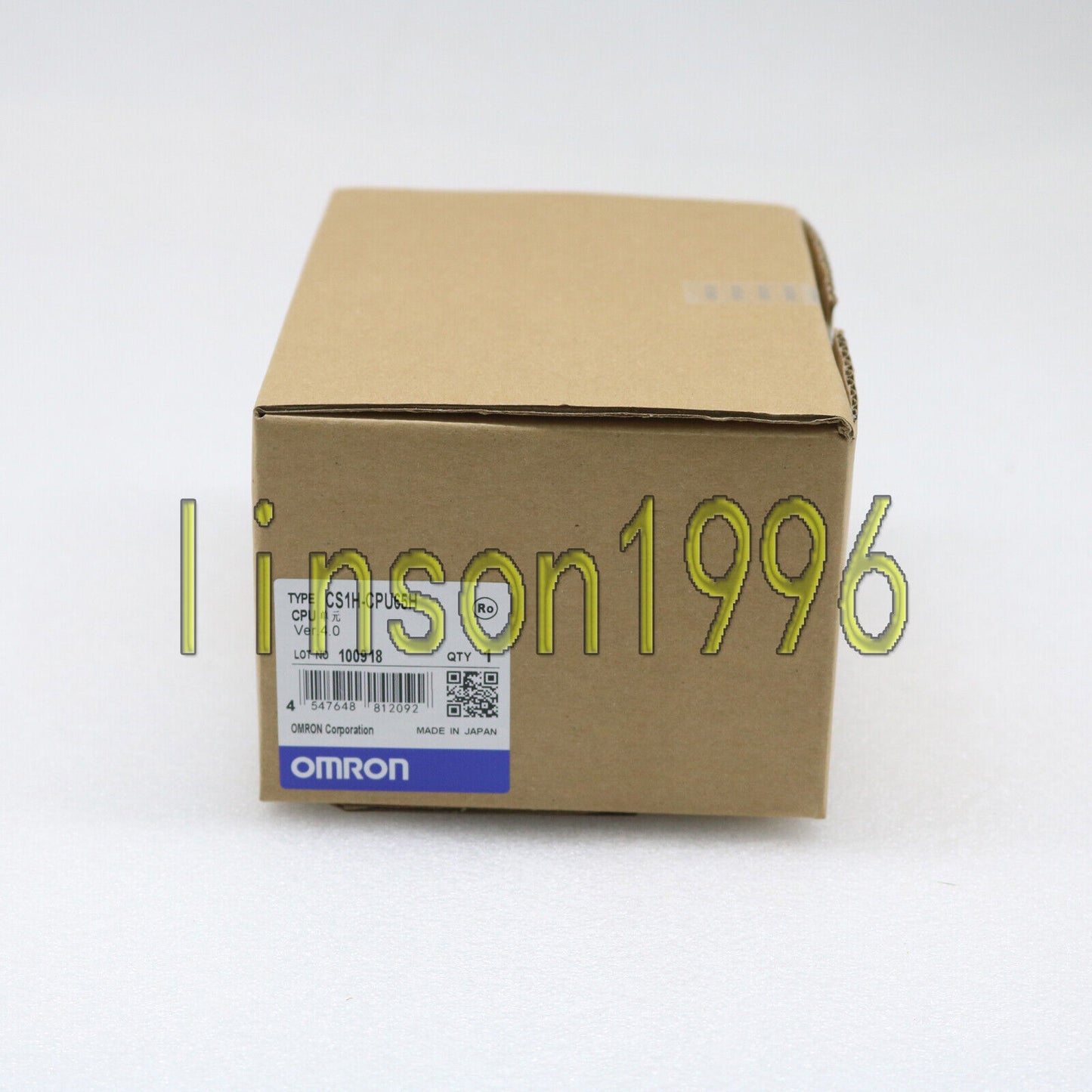 Omron CS1H-CPU65H PLC Module 1-Year Warranty - OMRON