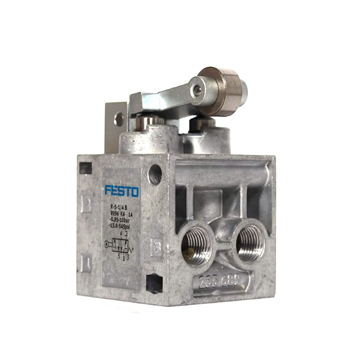 FESTO R-5-1/4-B 8996 Roller Lever Valve - FESTO