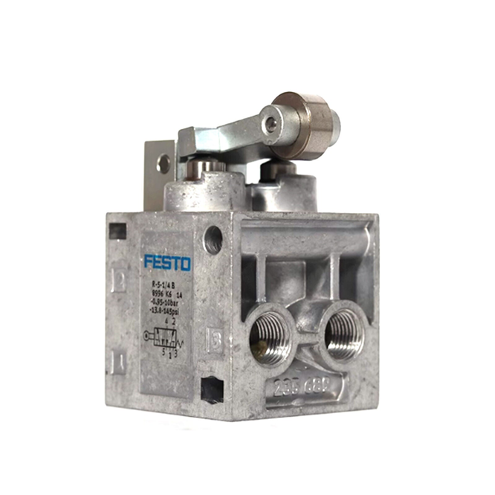 FESTO R-5-1/4-B 8996 Roller Lever Valve - FESTO