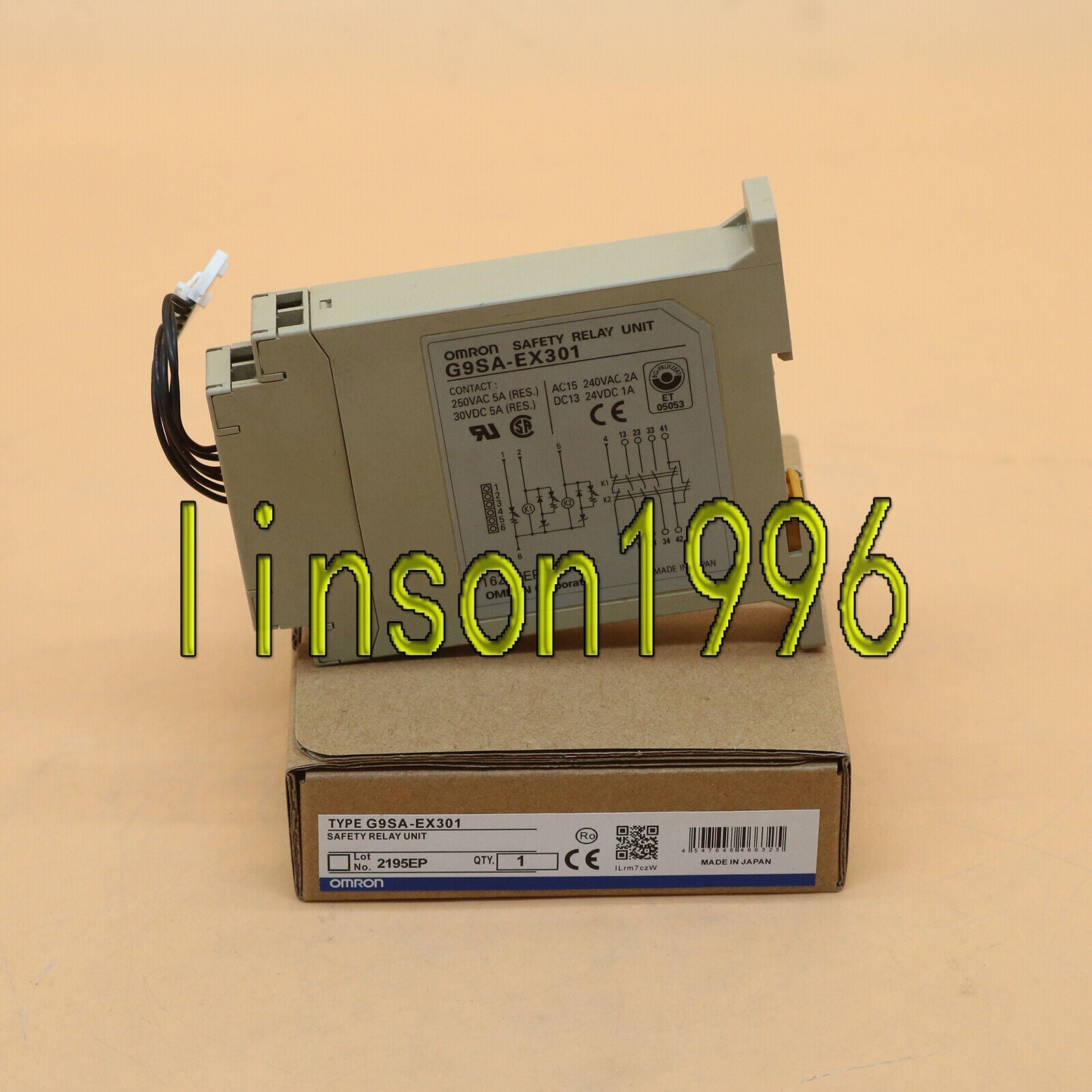new ONE Omron G9SA-EX301 Solid State Relay FAST SHIP - OMRON