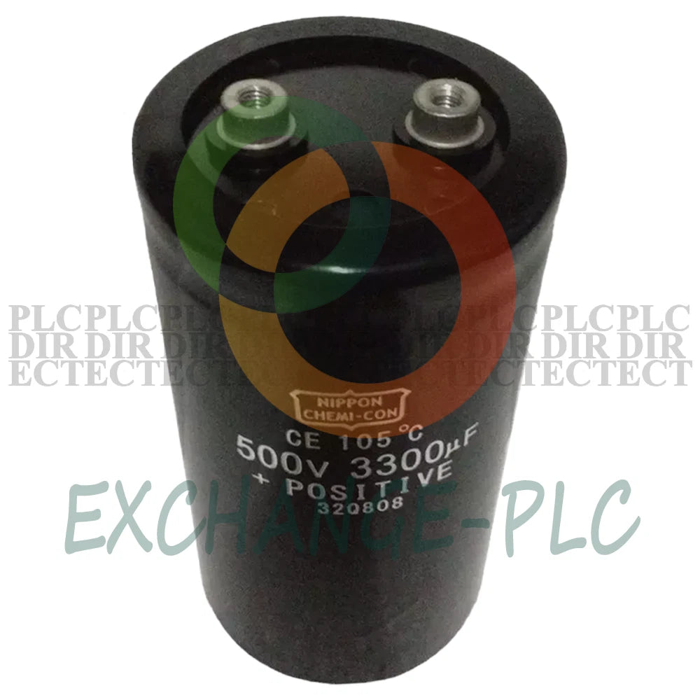 Nippon 500v 3300uf Electrolytic Capacitor #ex