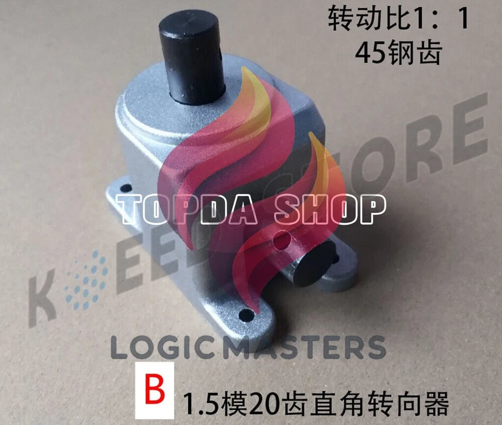 small steering gear, 90° bevel gear,1:1 bevel gear Right angle reverse gear box~