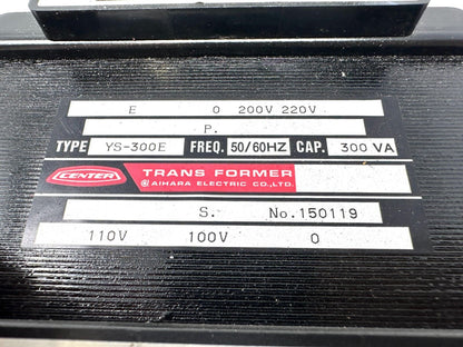 used Aihara YS-300E Transformer - AIHARA