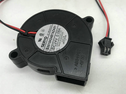 SERVO 5015 E0515H24B7AZA01 24V 0.08A 5CM Turbo Cooling Fan