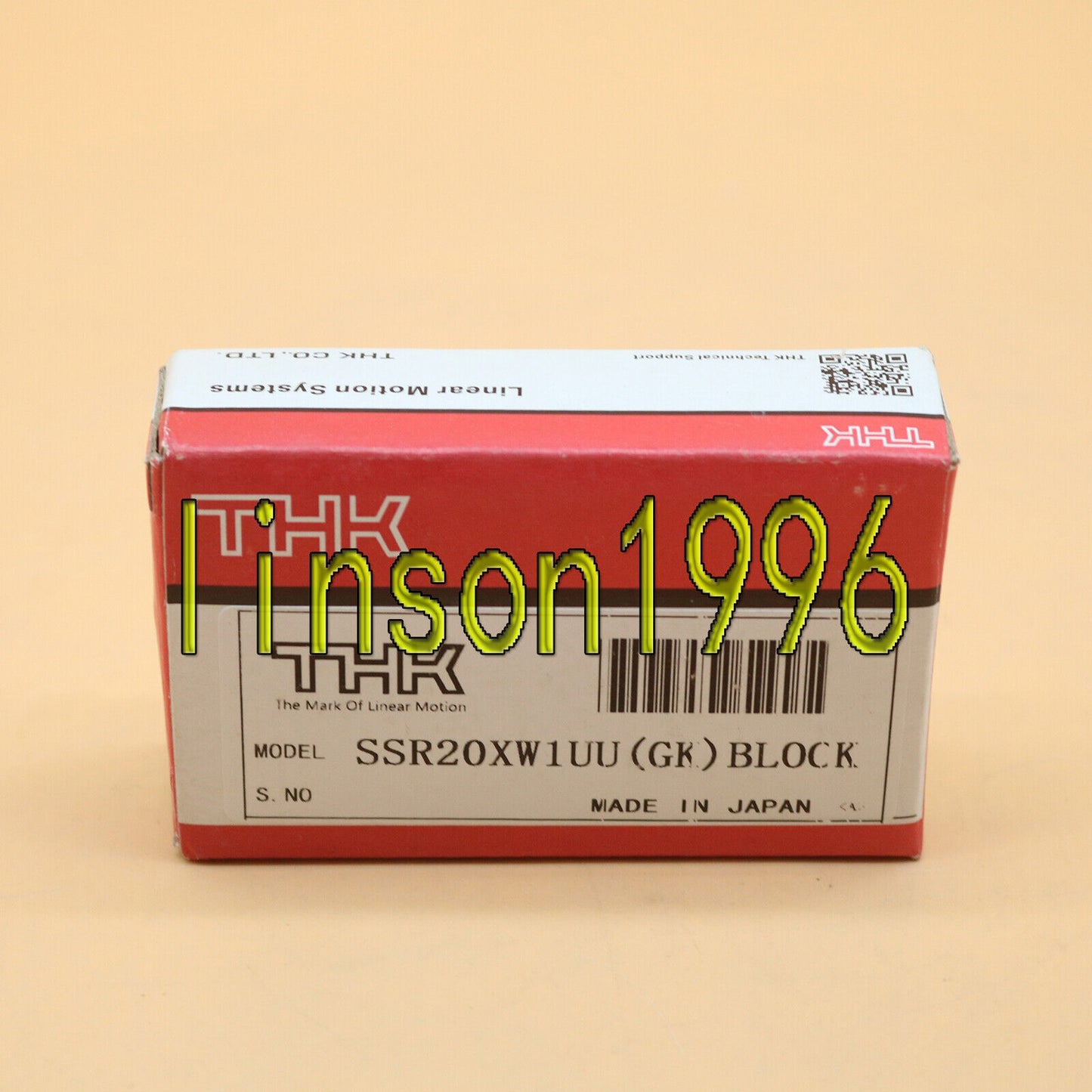 THK SSR20XW1UU Guide Rail - THK