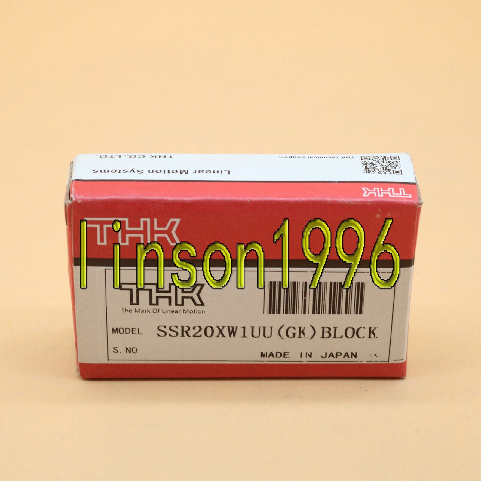 THK SSR20XW1UU Guide Rail - THK