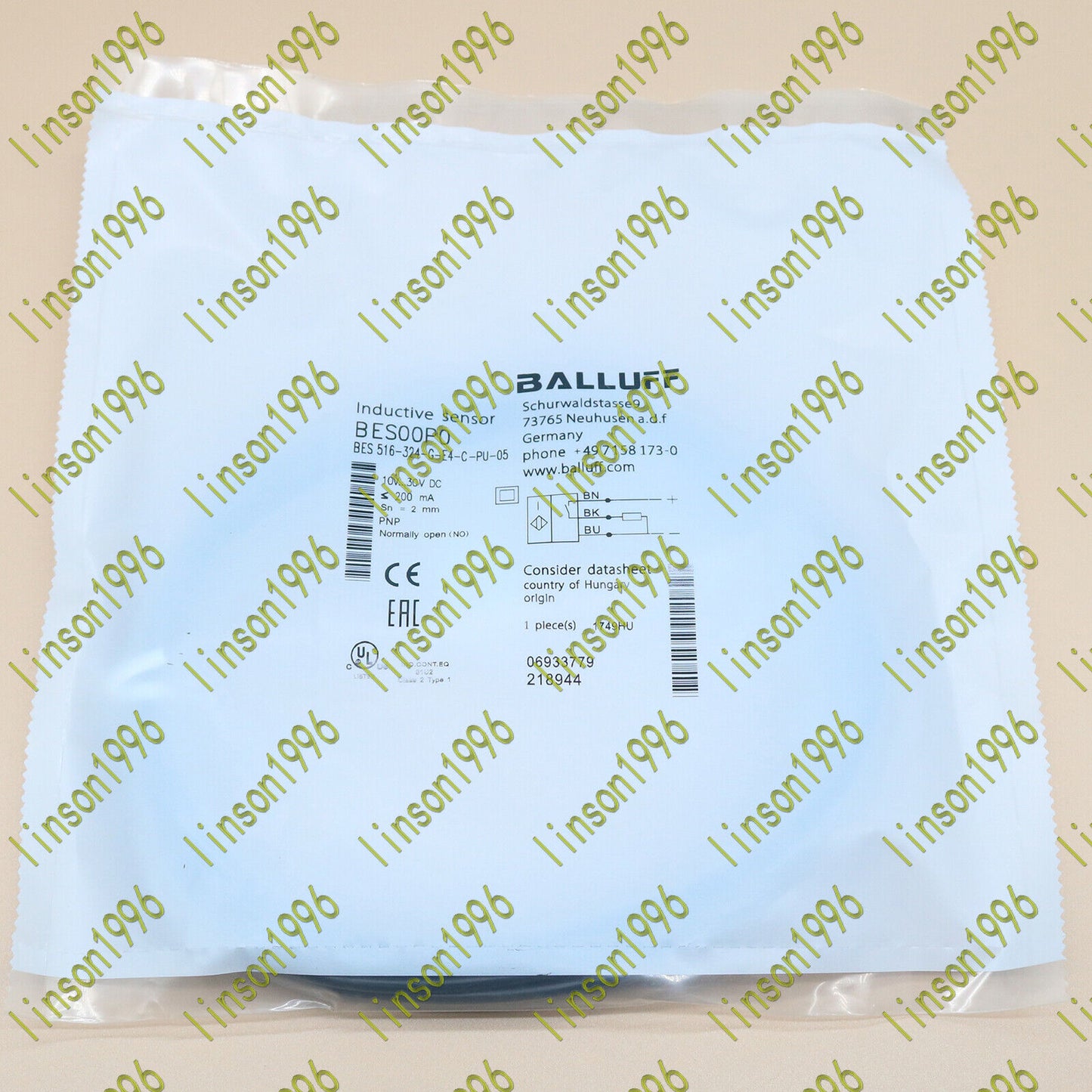 1PC BALLUFF Proximity Sensor, Fast Ship - BALLUFF