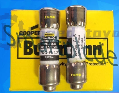 10pcs Bussmann EATON Fuse FNQ-R-1/2 FNQR 1/2A 0.5A