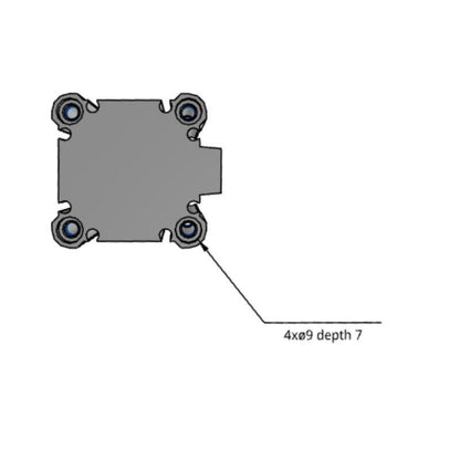 1PCS for SMC air cylinder MKB40-50RZ Rotate the clamping Angle cylinder