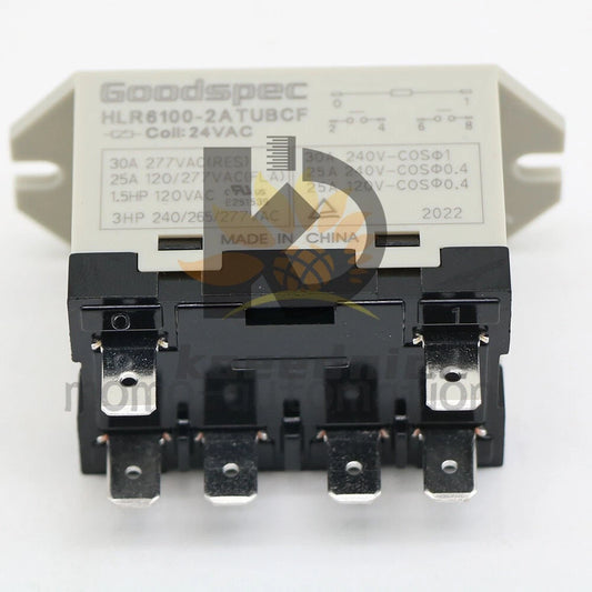 Goodspec HLR6100-2ATUBCF 24VAC Compressor Relay 6Pins 1PCS